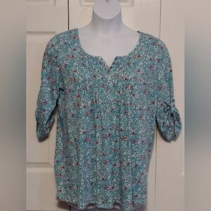 Woman Within Women's Pullover Top 14/16 M